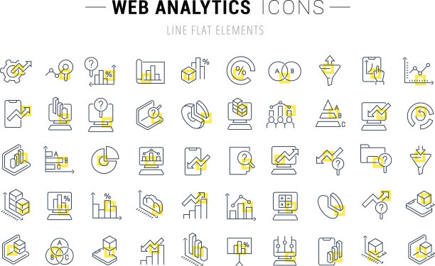 设置线图标web分析图片下载