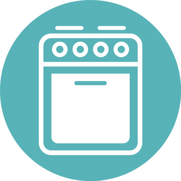 烤箱家电隔离图标图片下载