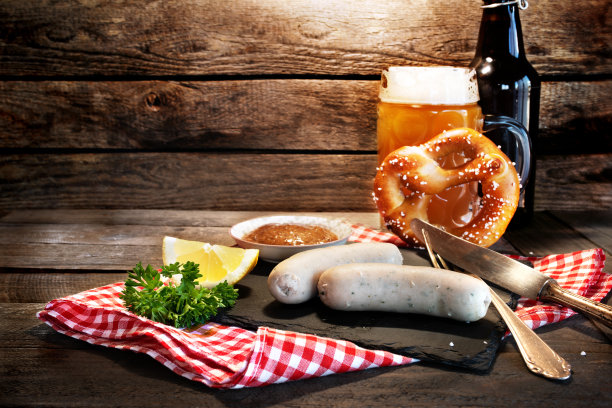 传统的巴伐利亚的菜单图片下载