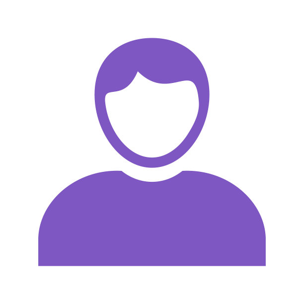 漂亮的管理角色字形图标图片下载