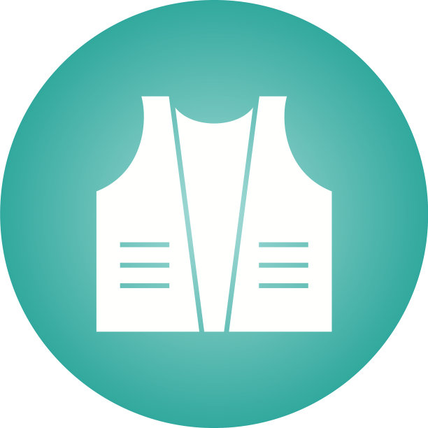 漂亮的夹克字形图标图片下载