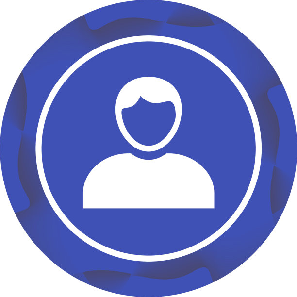 漂亮的管理角色字形图标图片下载