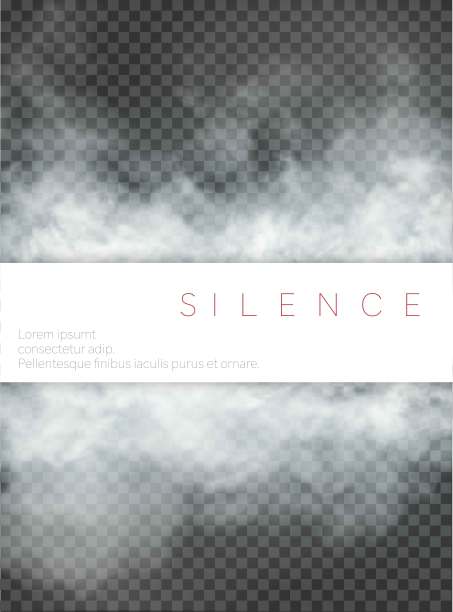 雾和烟雾与板孤立的透明背景。矢量图图片下载