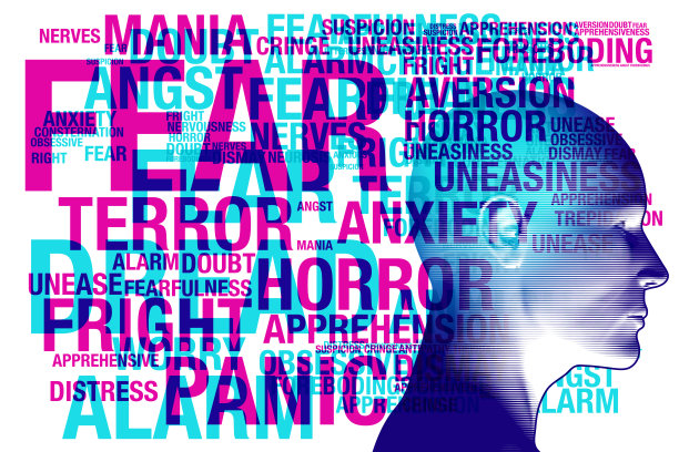 思考恐惧图片下载