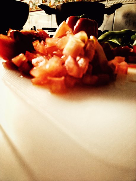 切碎的番茄图片下载