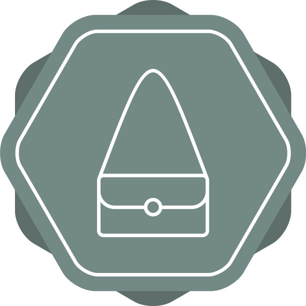 独特的肩包线条图标图片下载