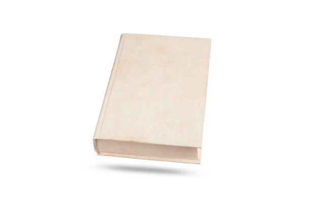 旧精装书孤立在白色背景图片下载