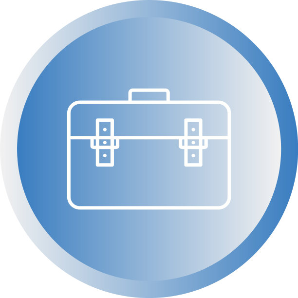 独特的公文包线图标图片下载