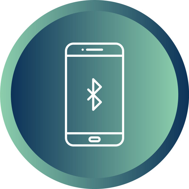 独特的蓝牙连接线图标图片下载