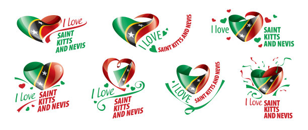 圣基茨和尼维斯的国旗图片下载