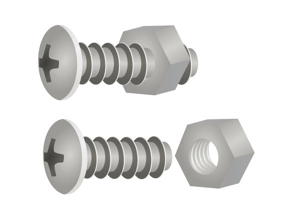 螺丝和螺母图片下载