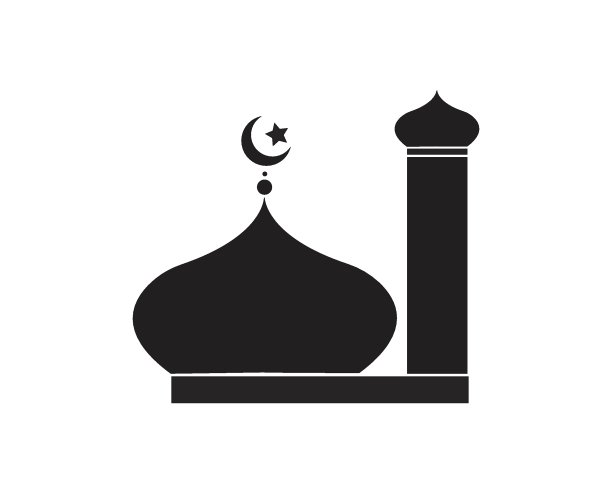 清真寺图标矢量图片下载
