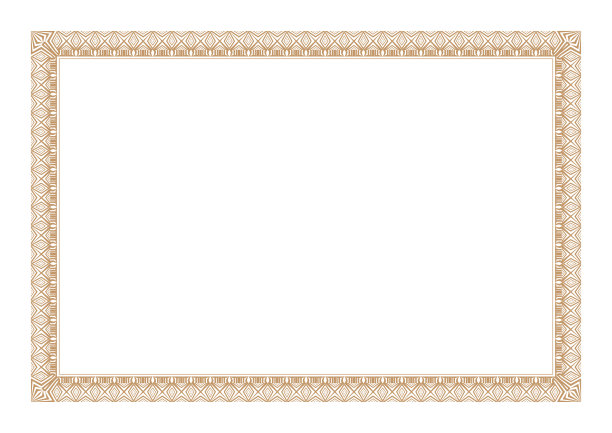 抽象黄金空白证书图片下载