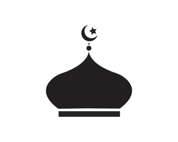 清真寺图标矢量图片下载