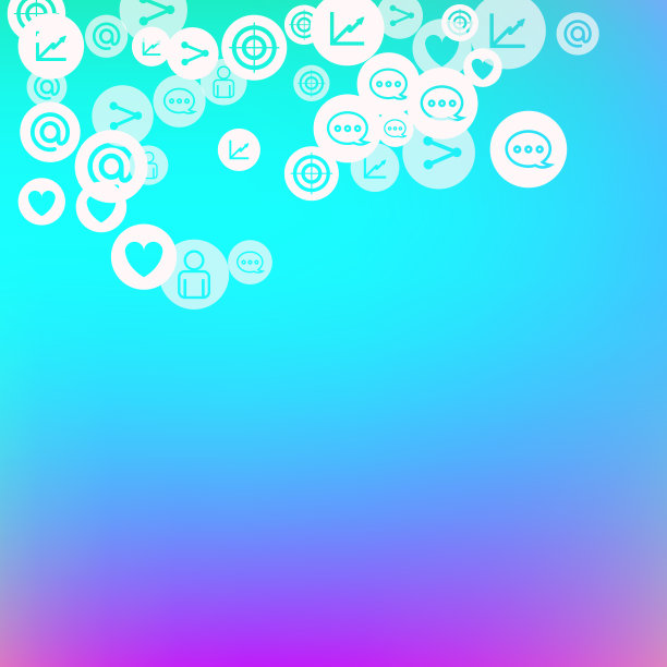 社交媒体营销，沟通网络图片下载