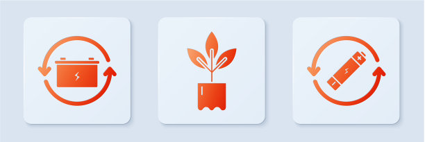 在瓶式电池中设置回收标志图片下载