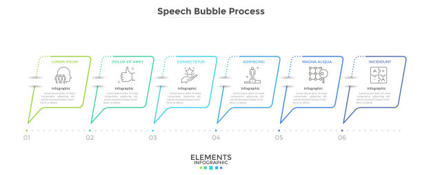 现代创意信息图表模板图片下载