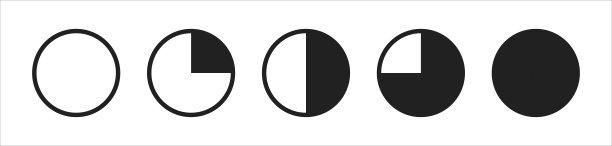 饼图孤立图标。平面矢量业务概念。图片下载