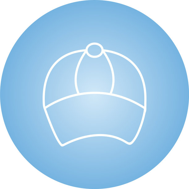 独特的帽线图标图片下载