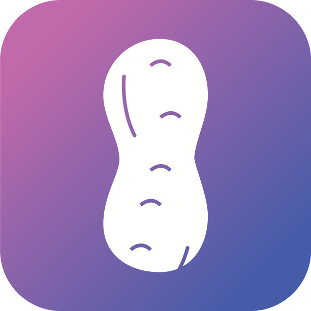 独特的花生字形图标图片下载