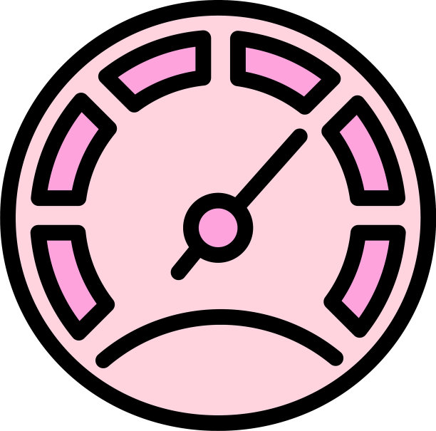 自动速度计图标轮廓样式图片下载