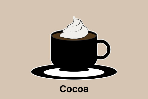 一杯热可可，餐厅的饮料菜单，热巧克力图片下载