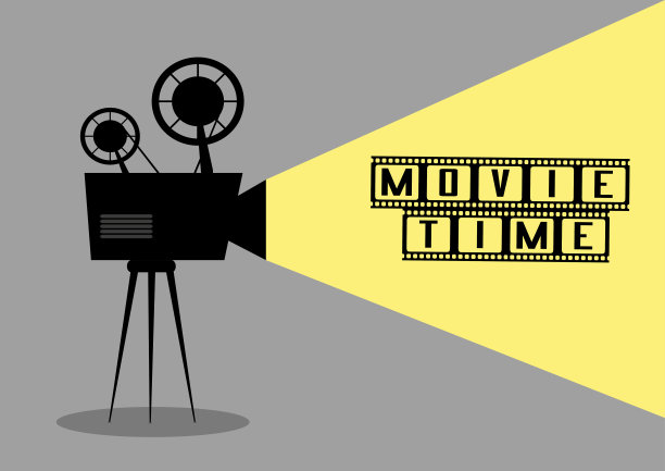 古董电影摄影机图片下载