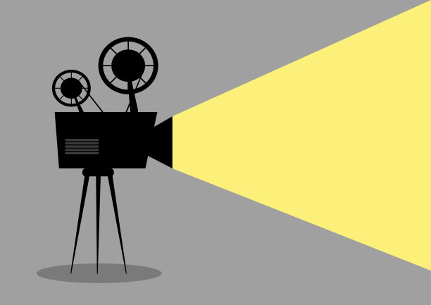 古董电影摄影机图片下载