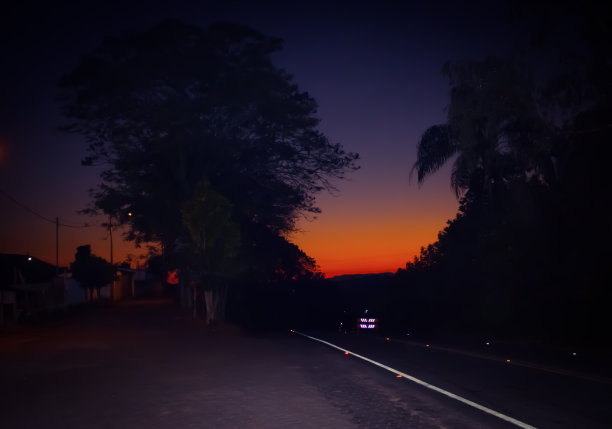 美丽的日落在高分辨率图片下载