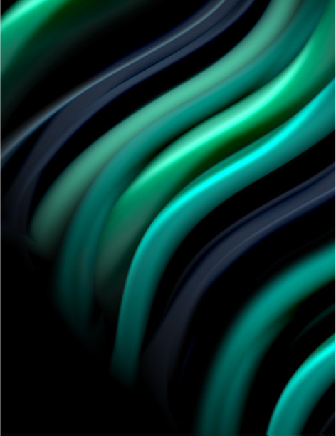 丝绸光滑的线条上的黑色液体液体的颜色图片下载