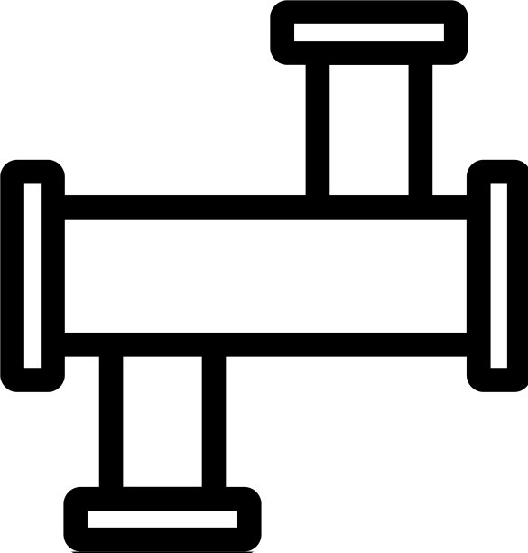 管道图标孤立轮廓符号图片下载