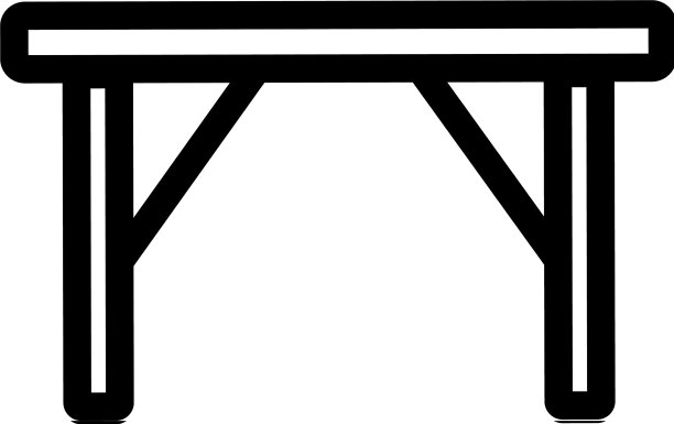 表图标孤立的轮廓符号图片下载