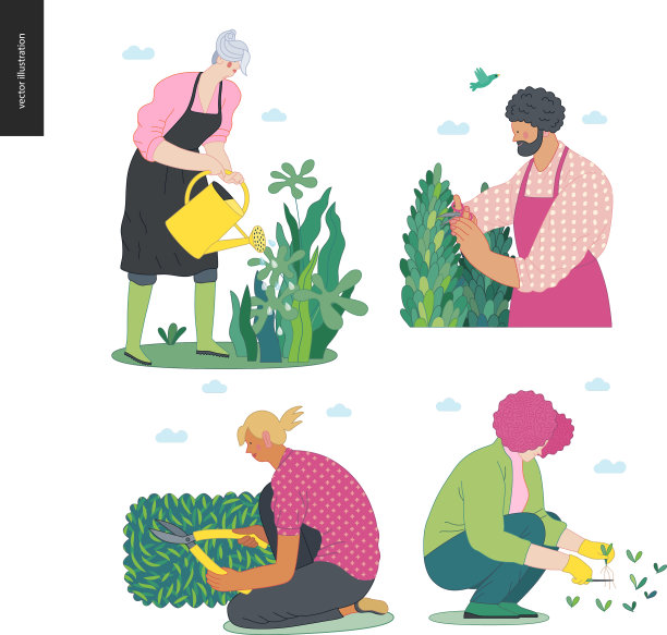 园艺人士立春图片下载