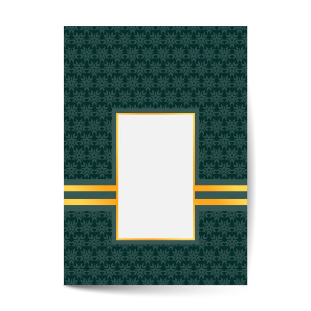 豪华premium封面页设计的传单书图片下载