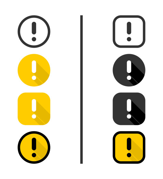 感叹号。感叹号向量图标，孤立。矢量图图片下载