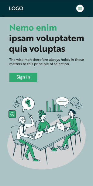 带着笔记本电脑的专业人士在会议室讨论项目图片下载