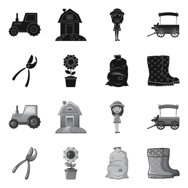 农业和农业符号图片下载