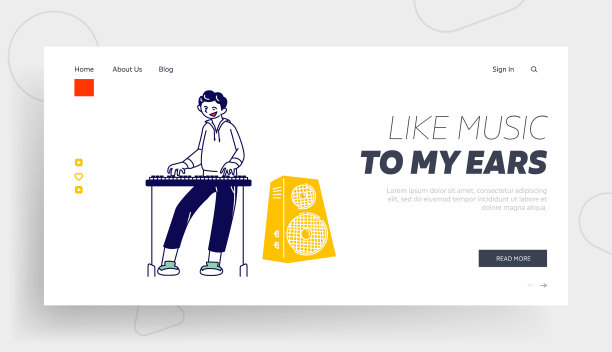 男孩玩合成器网站登陆页图片下载