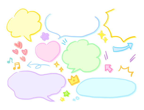 具有不同形状的标注模式图片下载