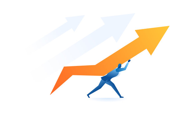 有人把箭头向上举起，有人把箭头向上举起，概念图图片下载