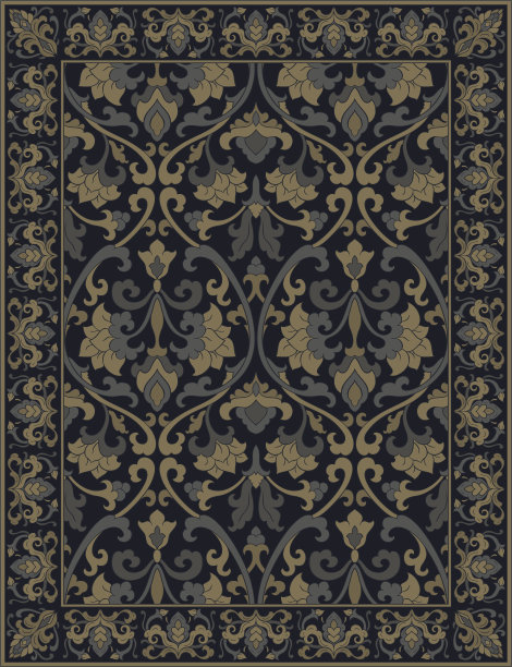 装饰深色地毯地毯。图片下载