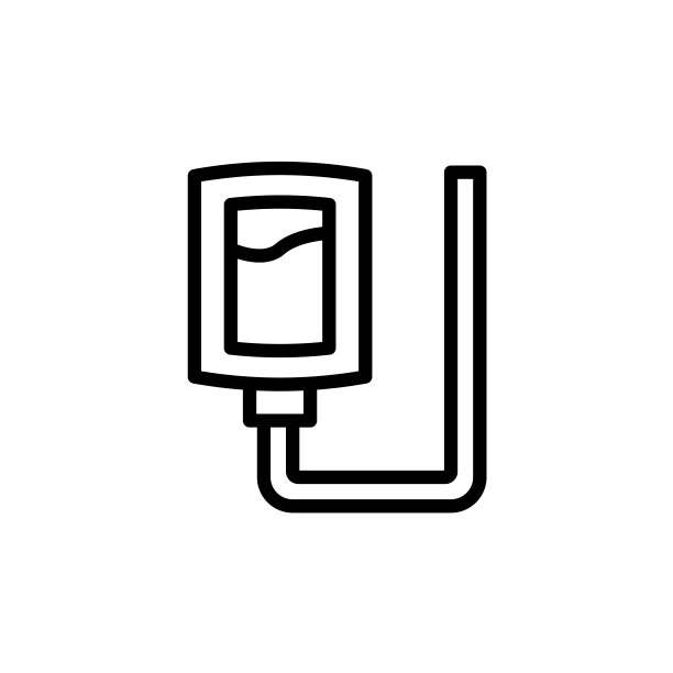 献血替代医学图标。用于UI和UX、网站或移动应用的简单线条矢量元素图片下载
