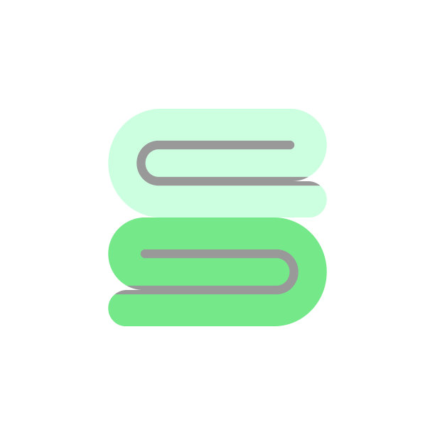 毛巾替代医学图标。简单的颜色矢量元素替代医药图标用户界面和用户体验，网站或移动应用程序图片下载