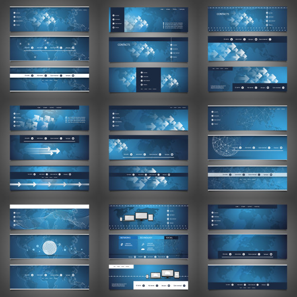 网页设计元素-标题设计图片下载