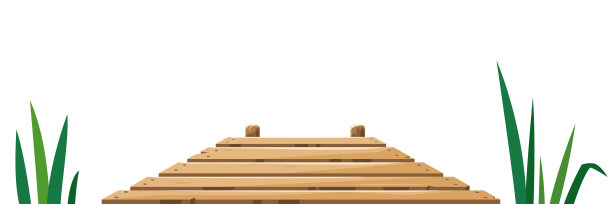 木墩前视图孤立图片下载