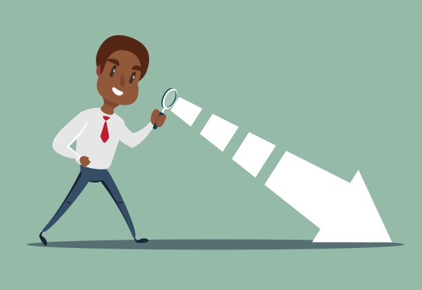 经理性格透过放大镜看图片下载