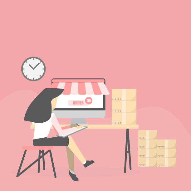 网上卖家企业家开设和家庭企业，通过互联网在线销售服装产品的现场商店，为自己赚钱，为自己赚钱，用钱来花日常生活投资于其他企业图片下载