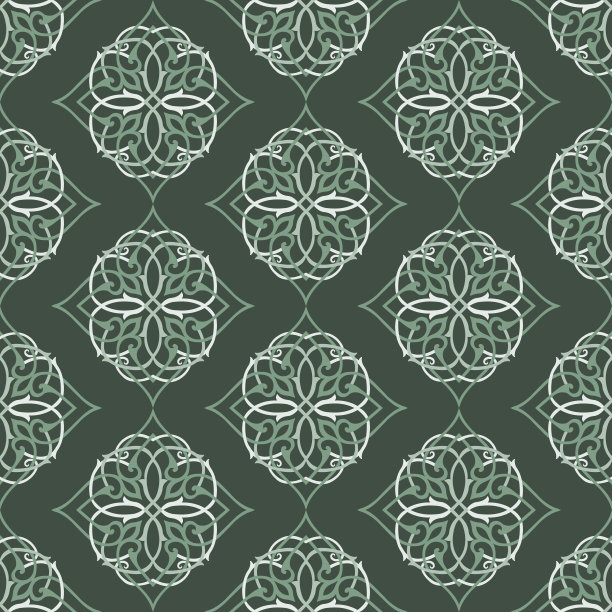无缝模式背景在阿拉伯风格。图片下载