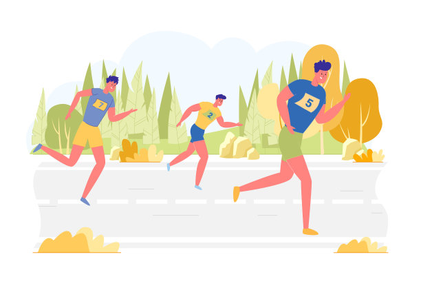 运动员参加比赛有乐趣的竞争图片下载