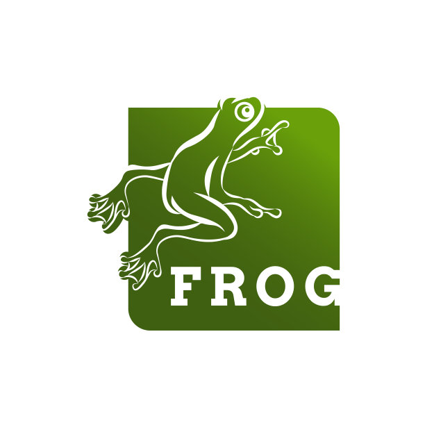 青蛙标志设计象征蟾蜍图片下载